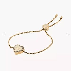 Michael Kors Adjustable Heart Bracelet